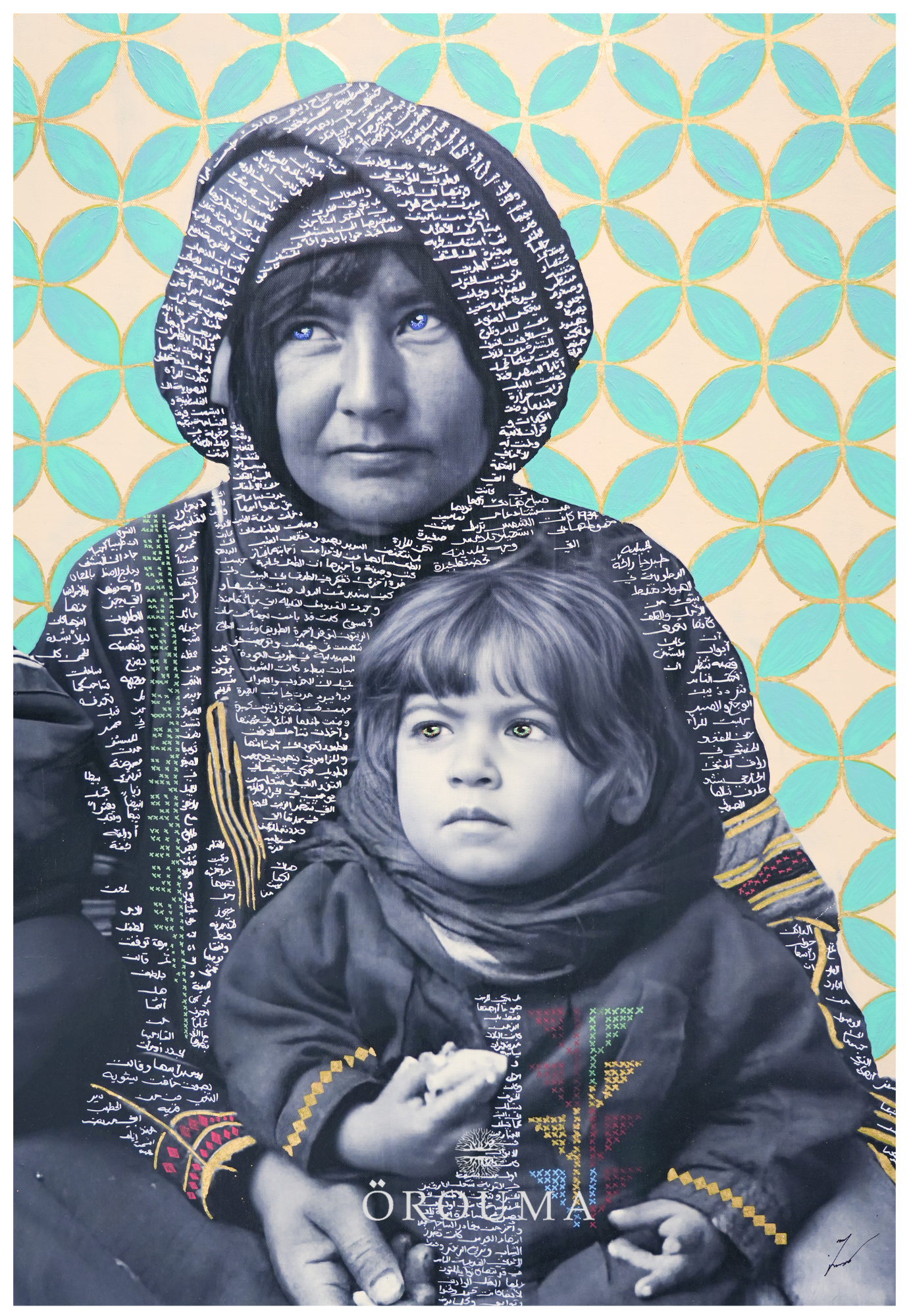 Original - In the Arms of Tiberias – A Mother's Hold, 1934