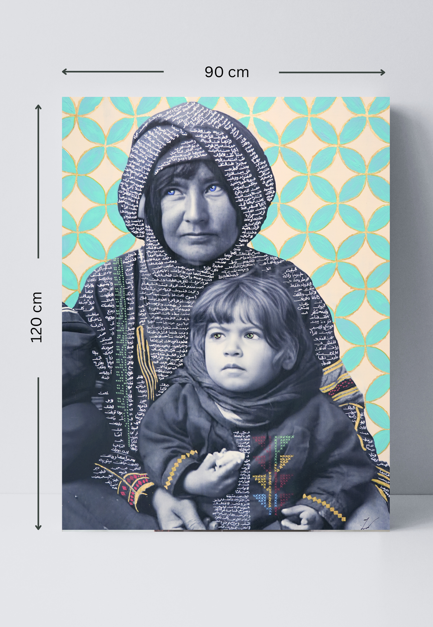 Print - In the Arms of Tiberias – A Mother's Hold, 1934