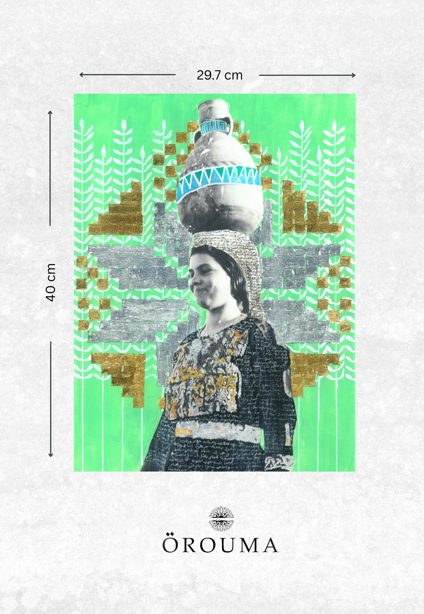 Print - Jericho's Timeless Femininity - 1967