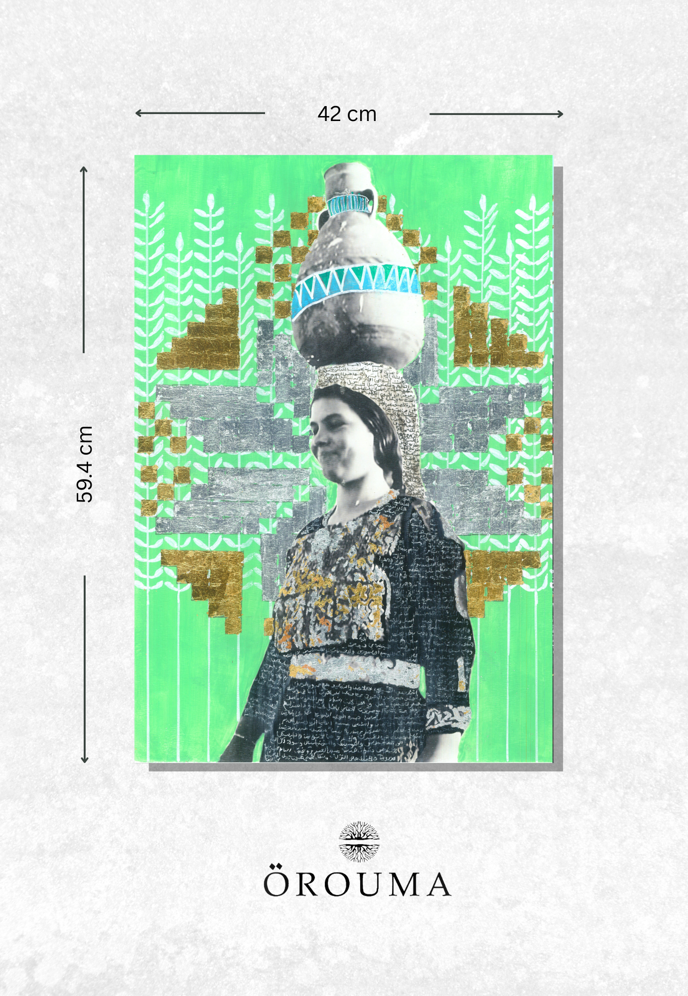 Print - Jericho's Timeless Femininity - 1967