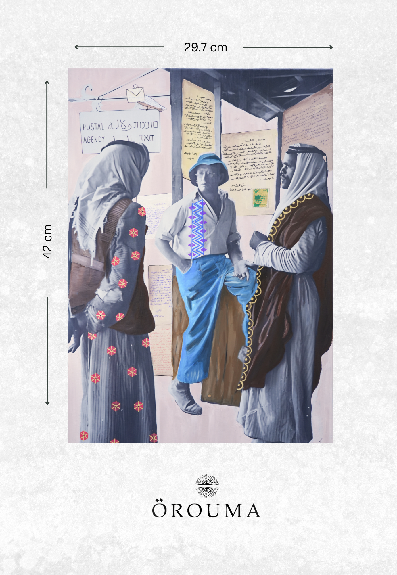 Print - Voices Through the Post — Bisan 1940