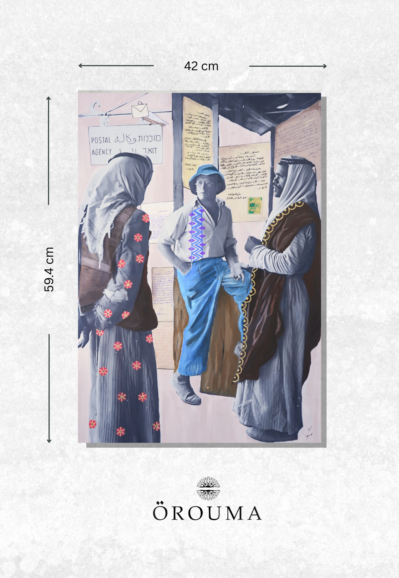 Print - Voices Through the Post — Bisan 1940