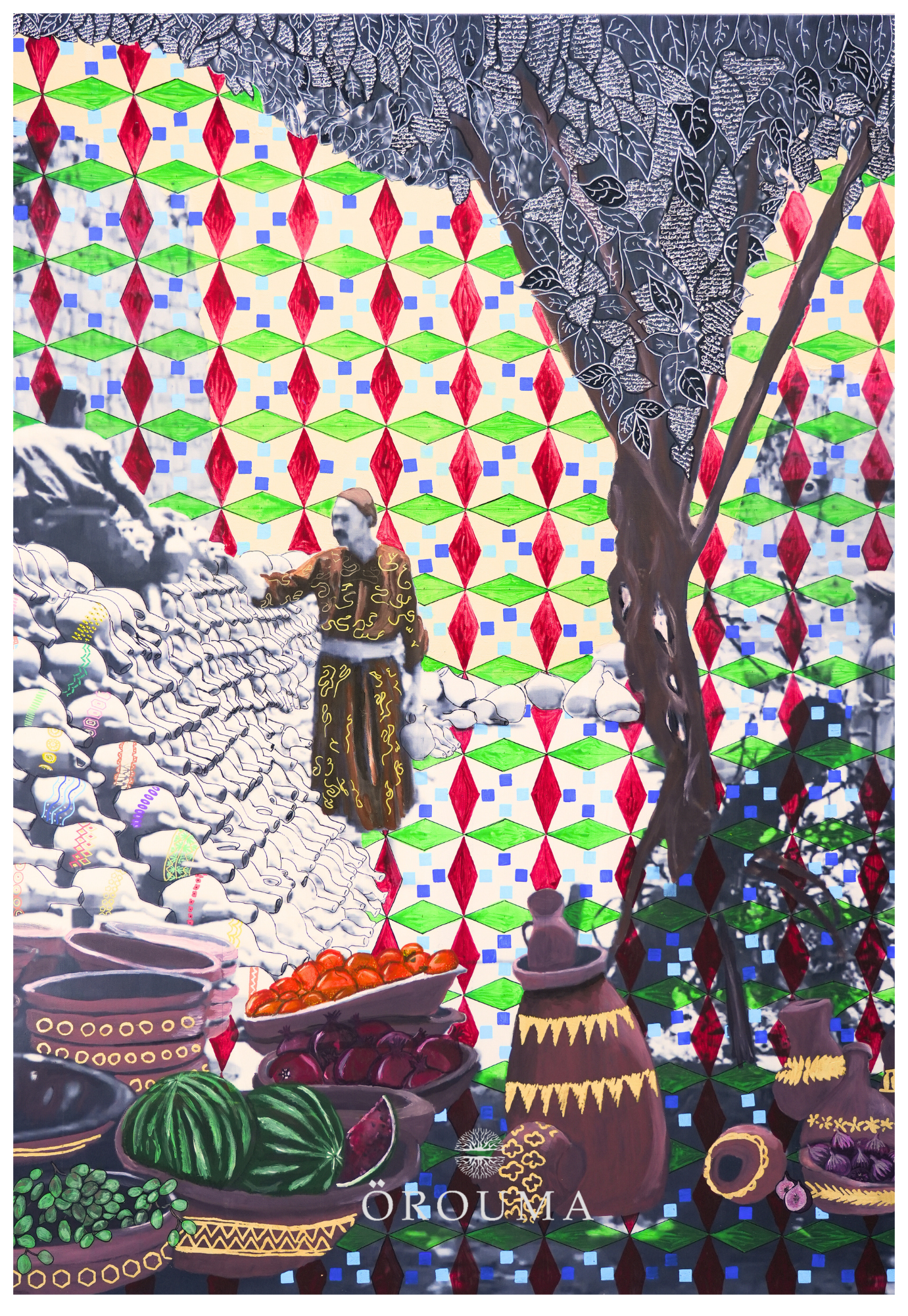 Print - Gaza’s Potter Yard, 1937