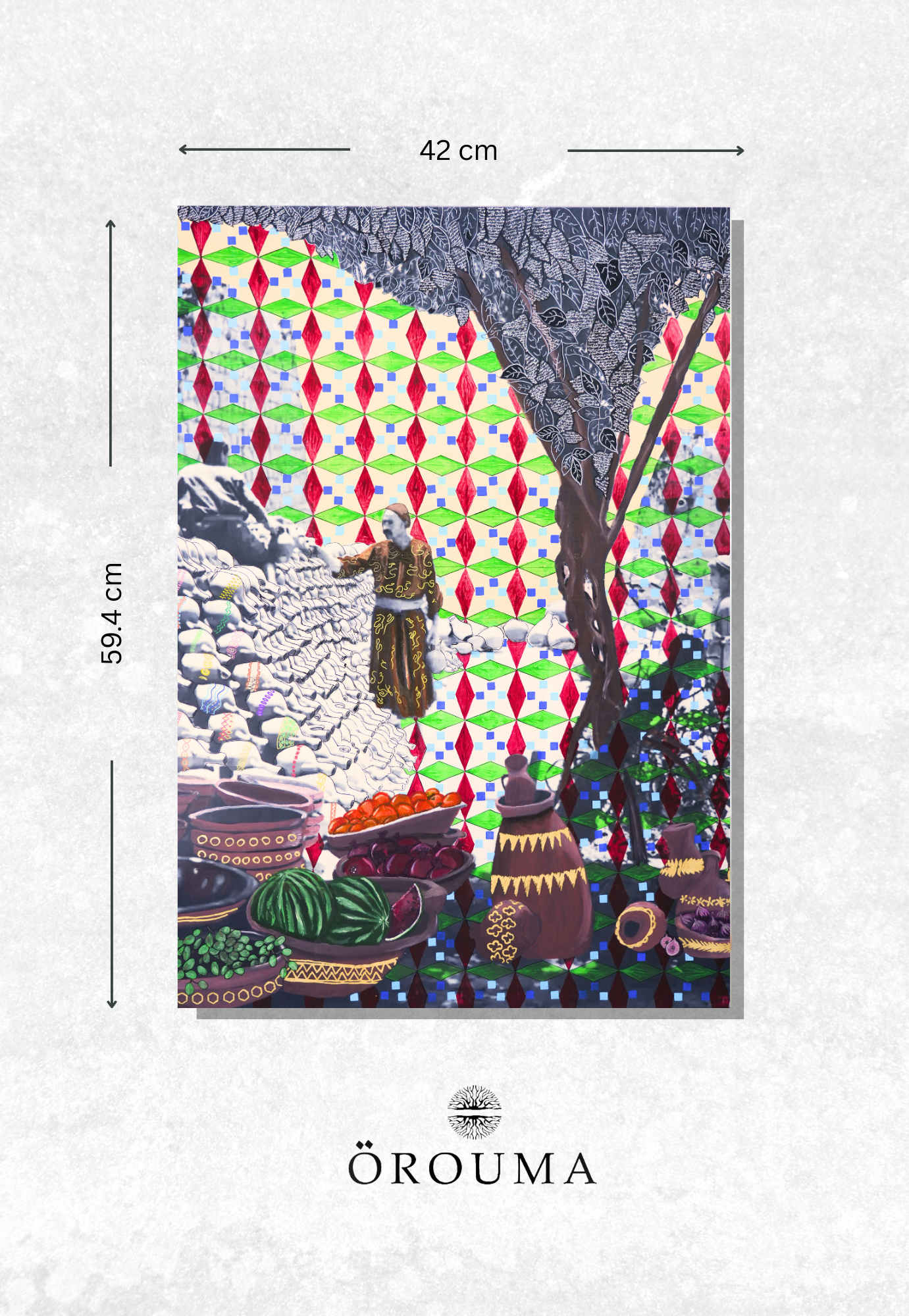 Print - Gaza’s Potter Yard, 1937