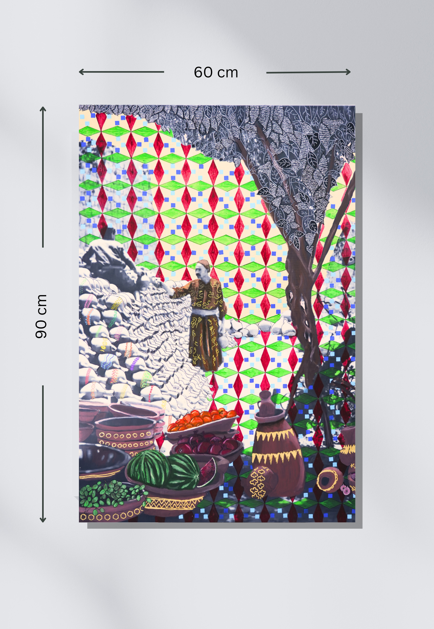 Print - Gaza’s Potter Yard, 1937