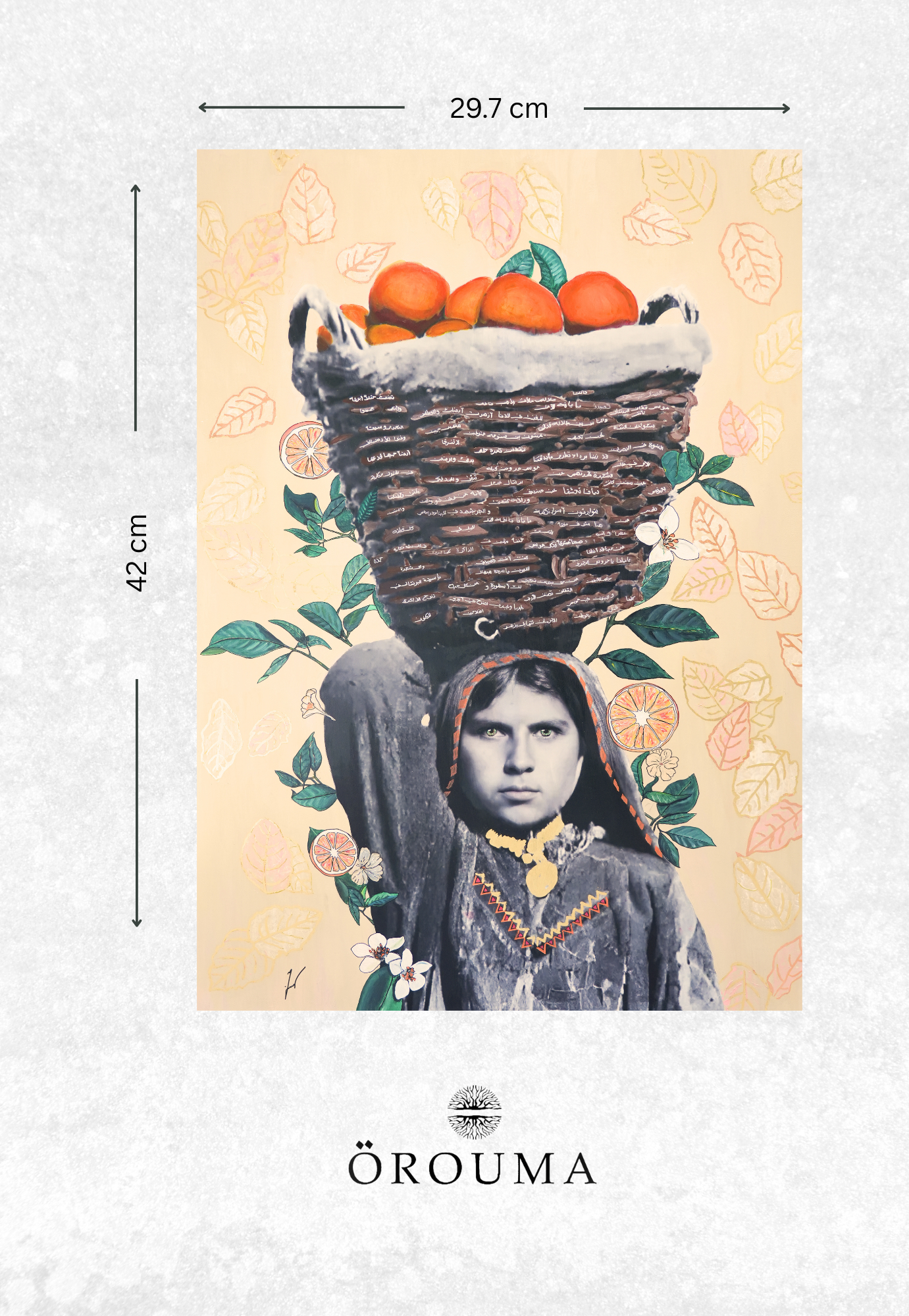 Print - Daughter of the Orchard – Yafa 1923