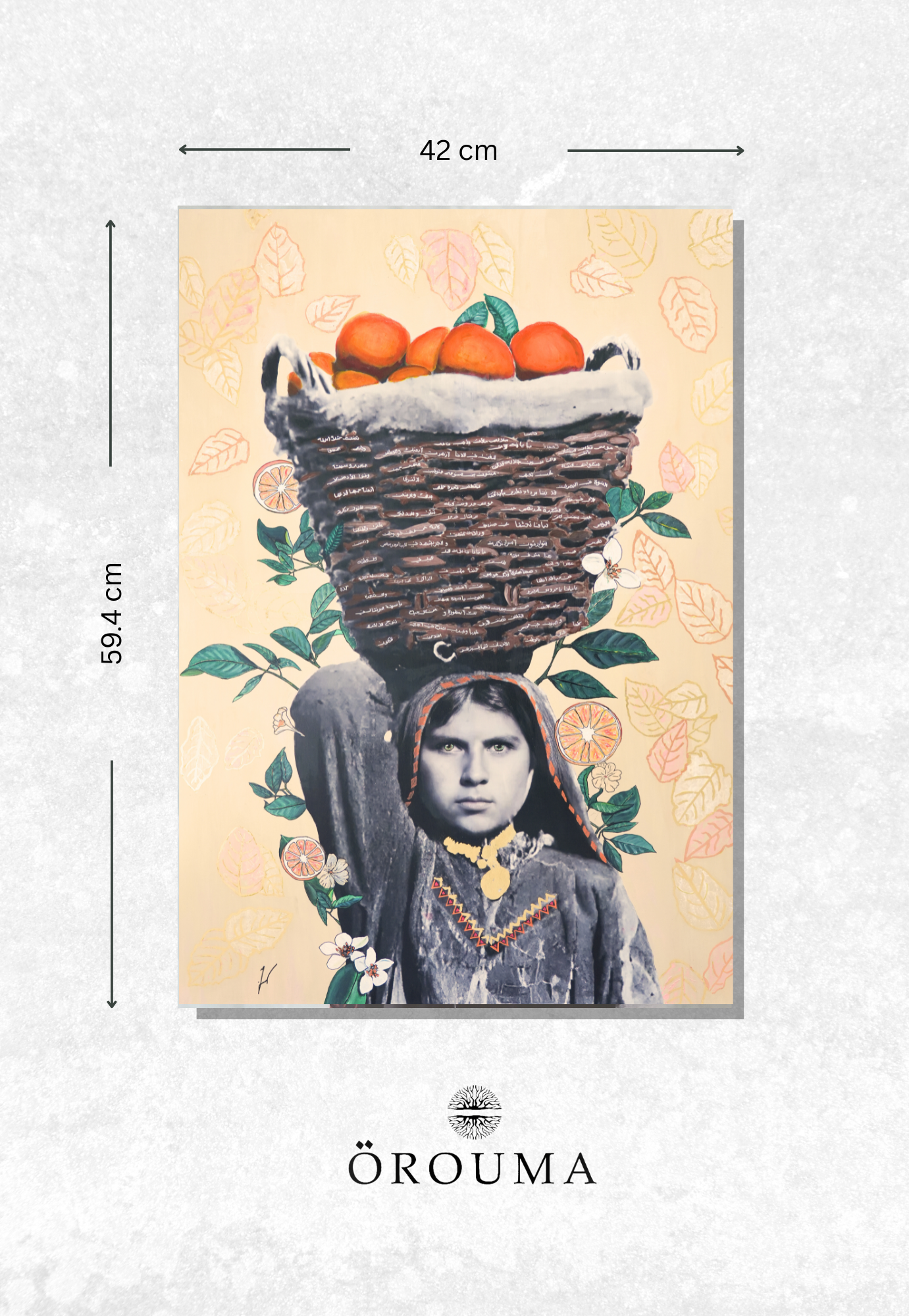 Print - Daughter of the Orchard – Yafa 1923