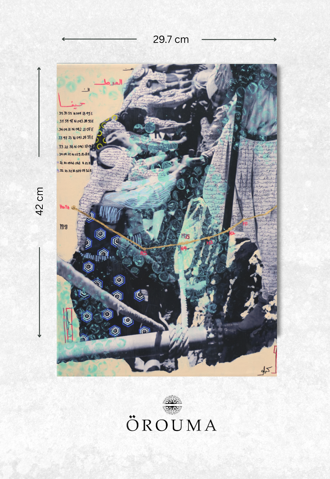 Print - The Pulse Beneath – Iraq Petroleum Route, al-Bira 1934