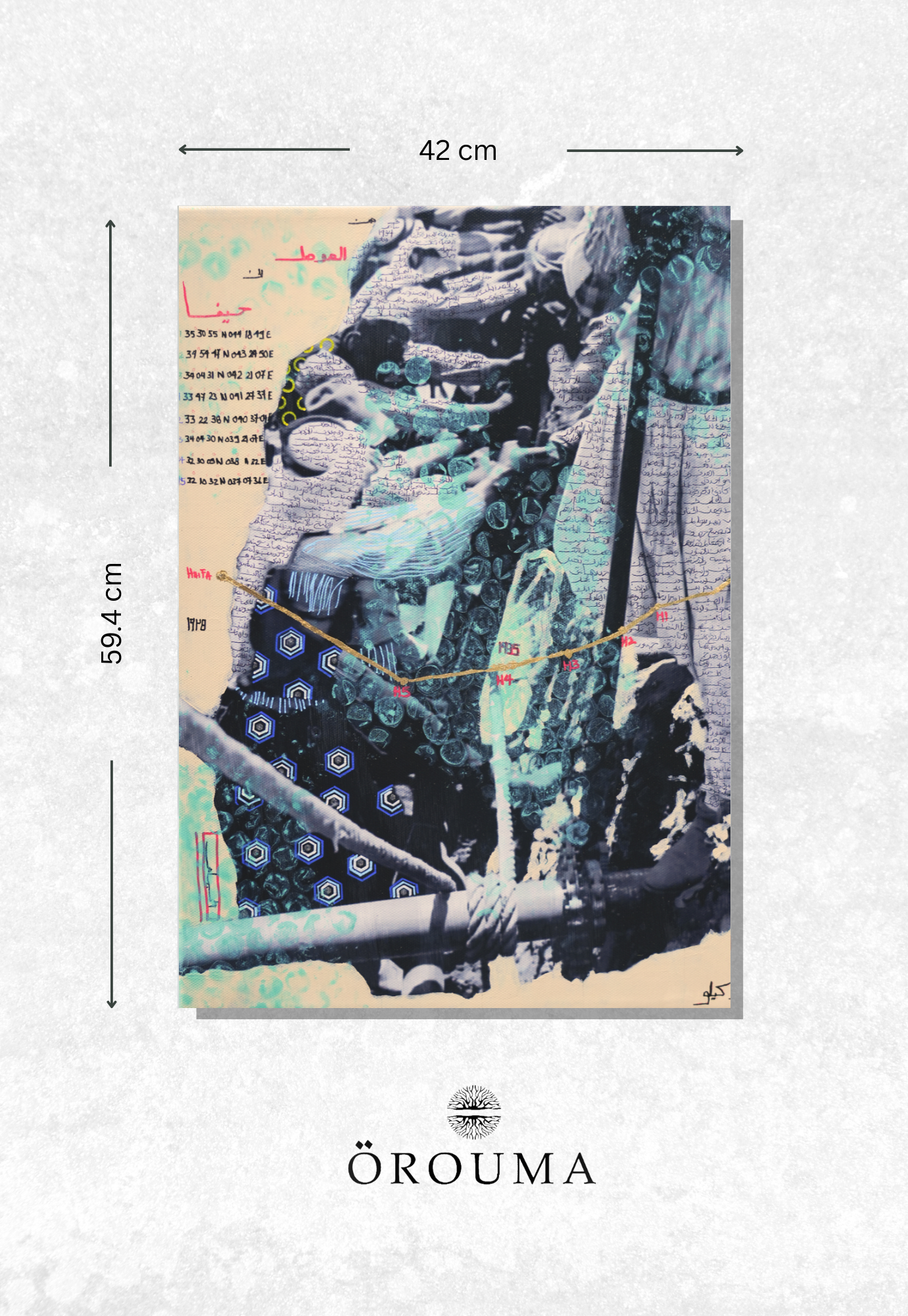 Print - The Pulse Beneath – Iraq Petroleum Route, al-Bira 1934