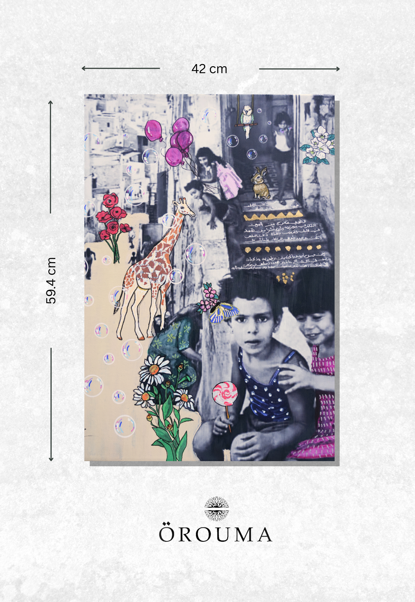 Print - Staircase of Play – Wadi Al-Salib, Haifa 1943