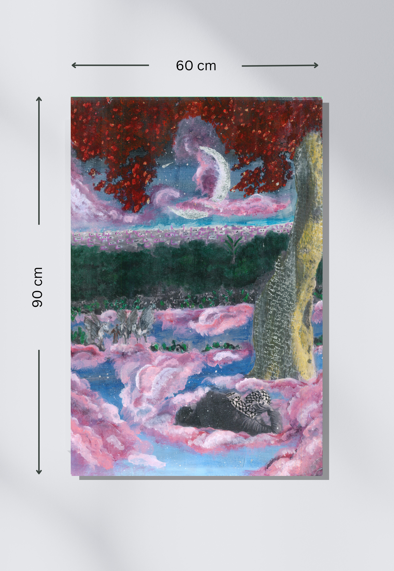 Print - Palestinian Whispers from Heaven - 1890s