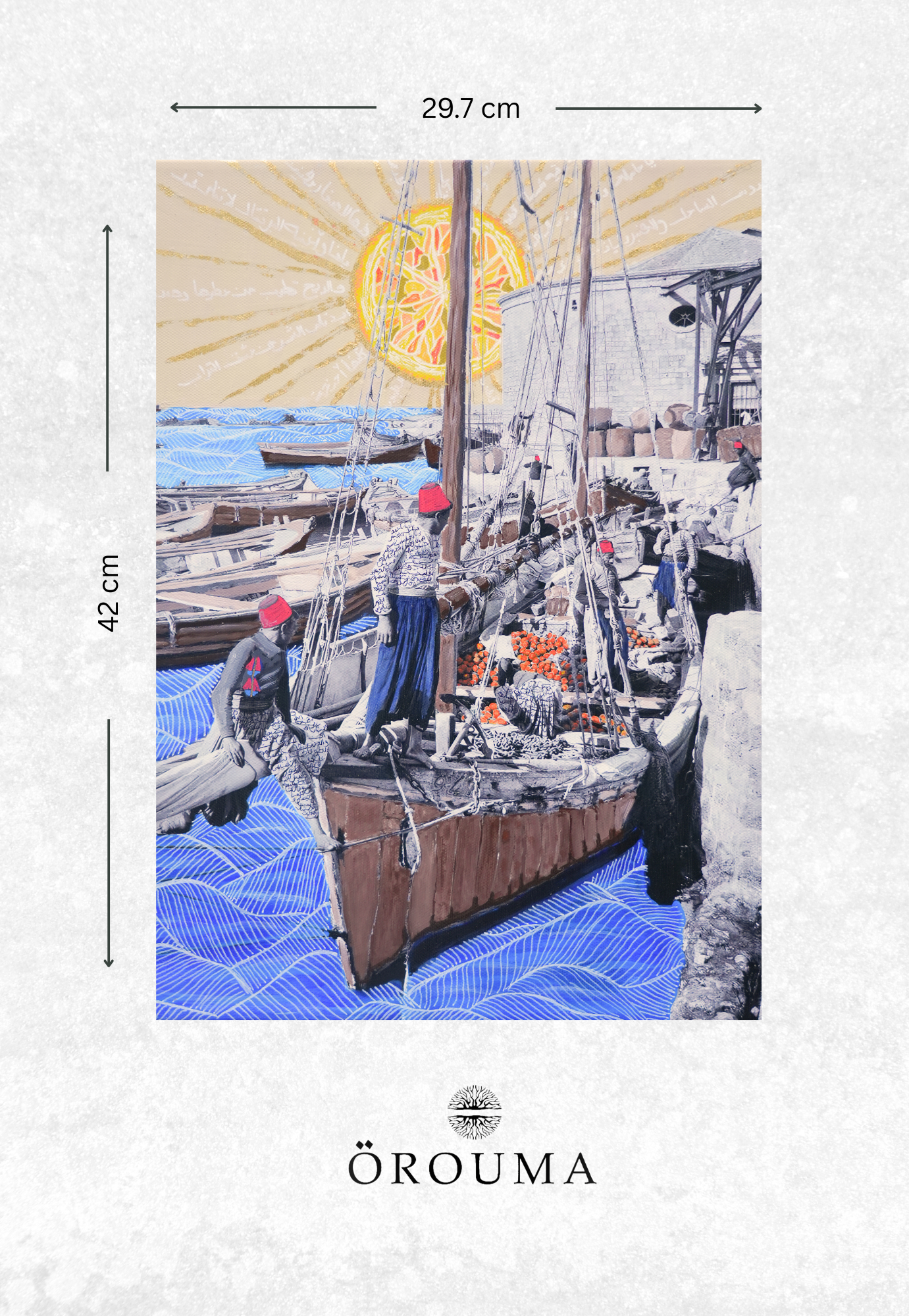 Print - Fruit of the Coast – Yafa’s Maritime Trade, 1900s