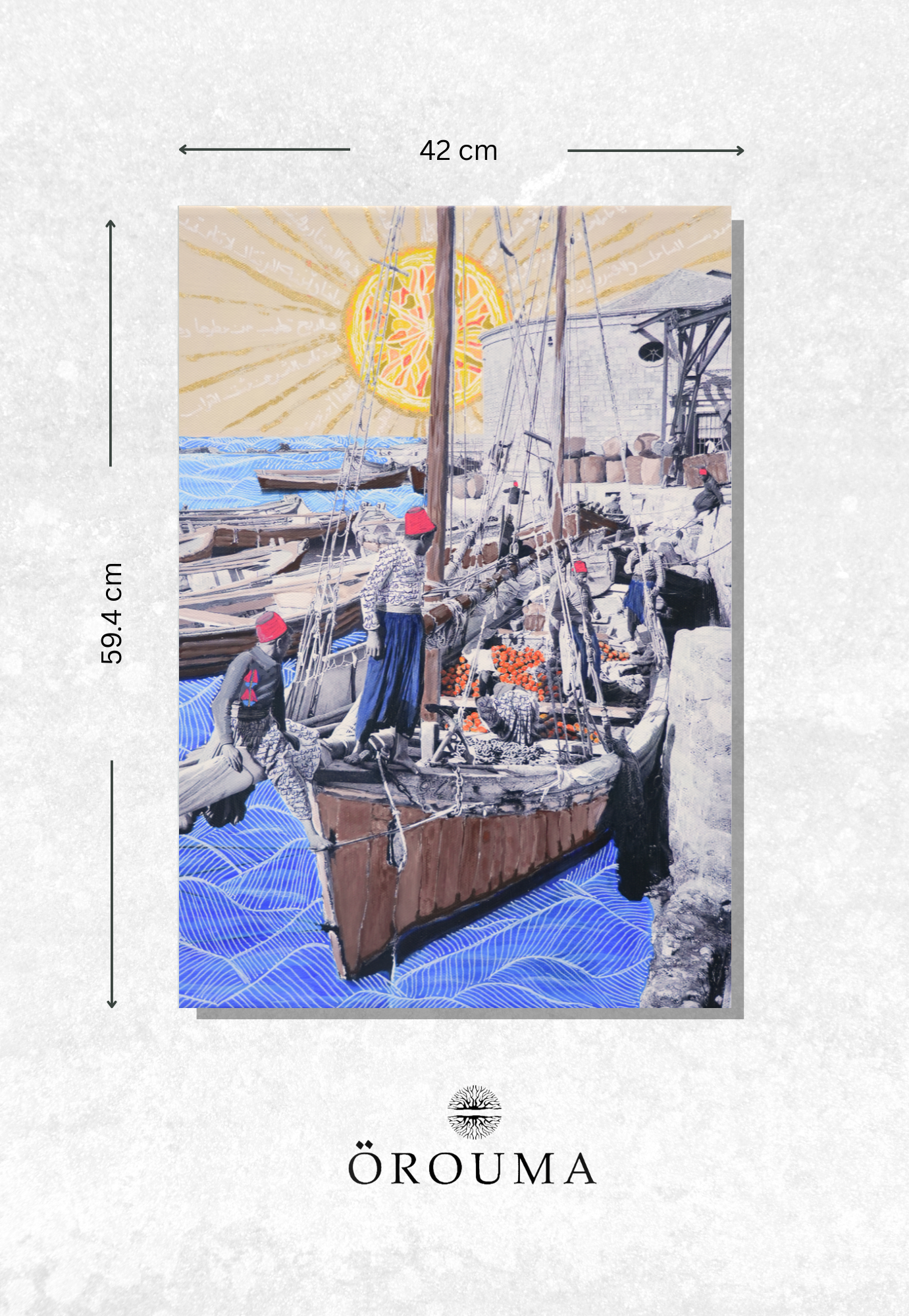 Print - Fruit of the Coast – Yafa’s Maritime Trade, 1900s