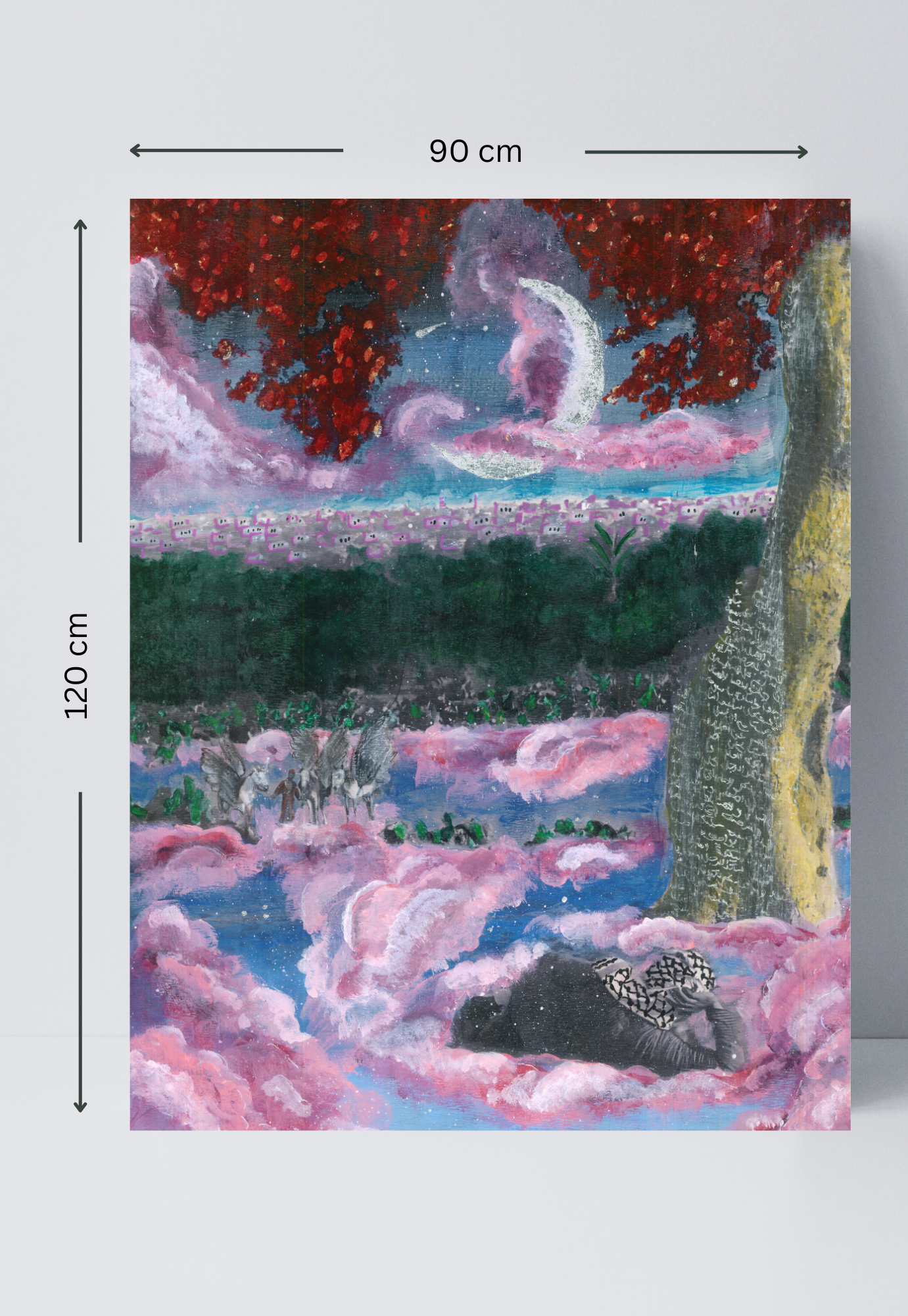 Print - Palestinian Whispers from Heaven - 1890s