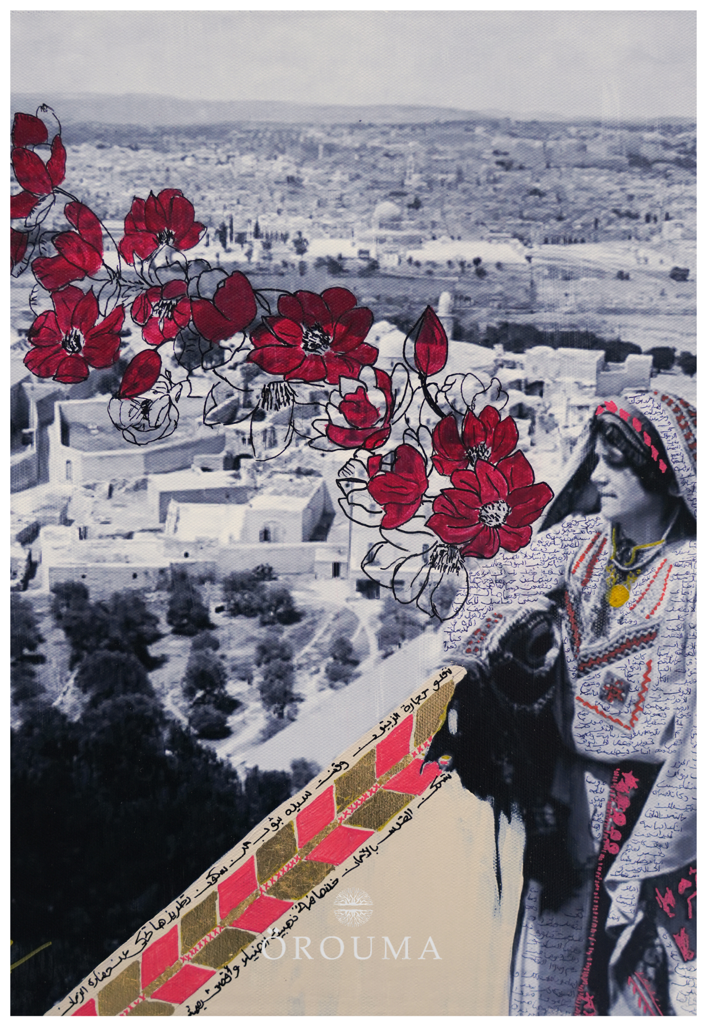 Print - A Gaze from Hai Al Zaytoon – Jerusalem, 1929