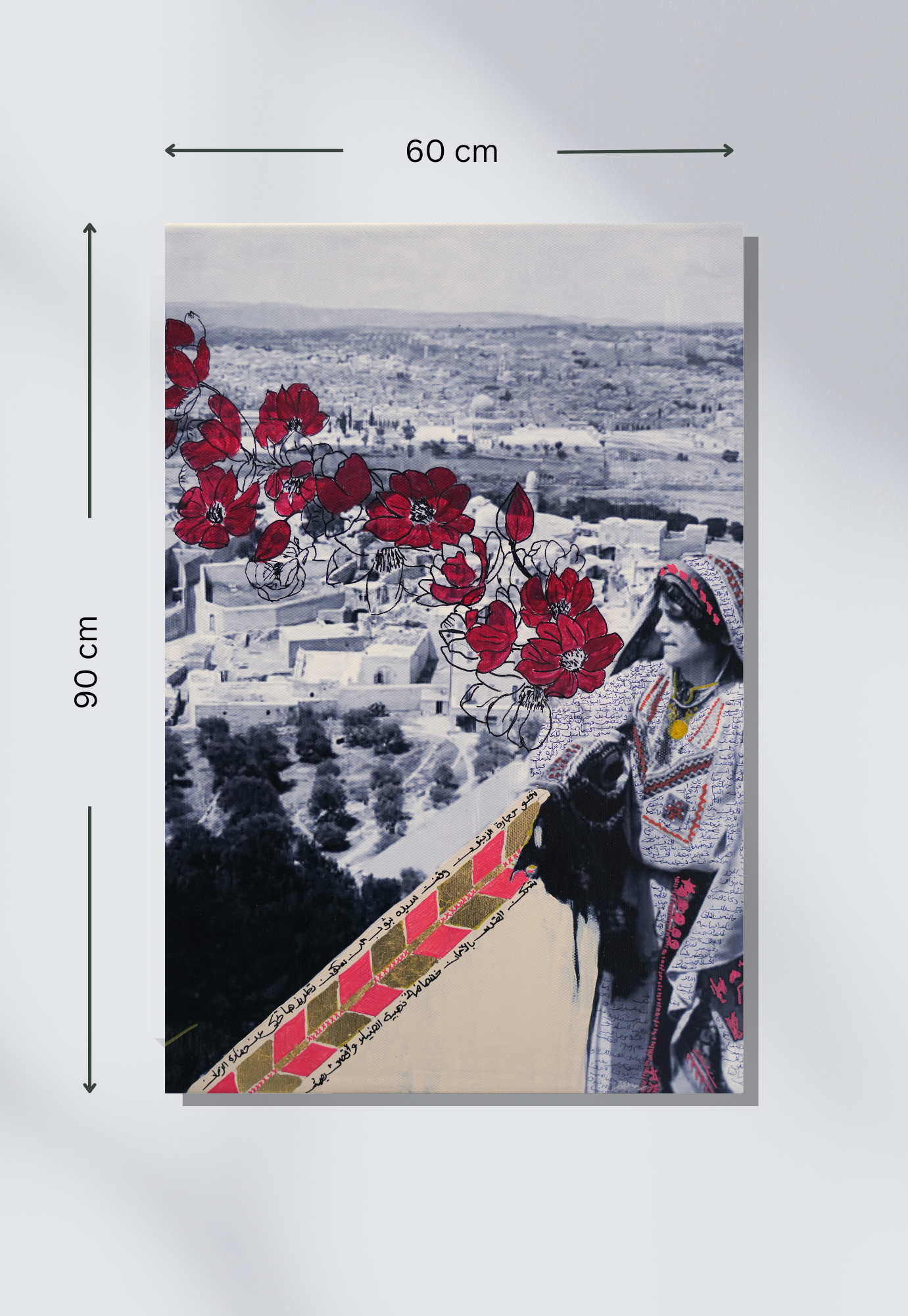 Print - A Gaze from Hai Al Zaytoon – Jerusalem, 1929