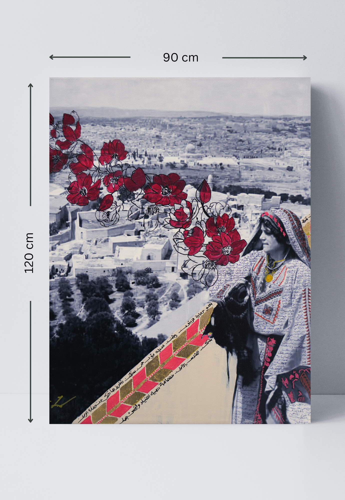 Print - A Gaze from Hai Al Zaytoon – Jerusalem, 1929