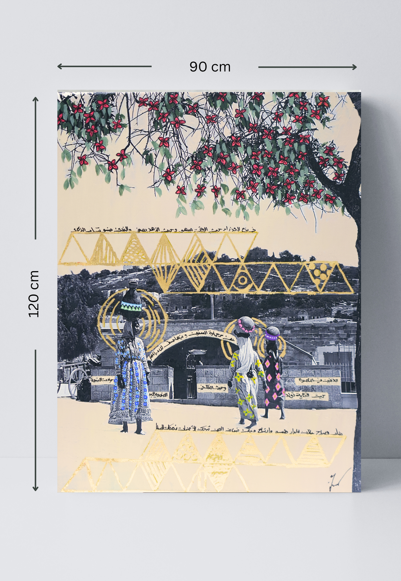 Print - A Walk to Nazareth’s Virgin Spring 1930s