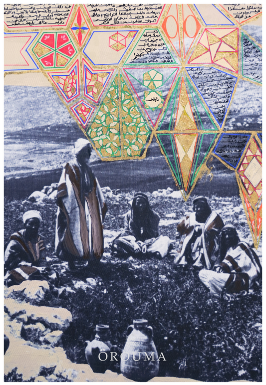 Print - Echoes from Mount Gerizim - Nablus 1869