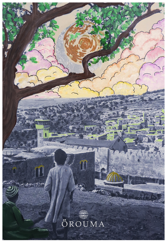 Print - The City Below, The Dream Ahead – Hebron 1929