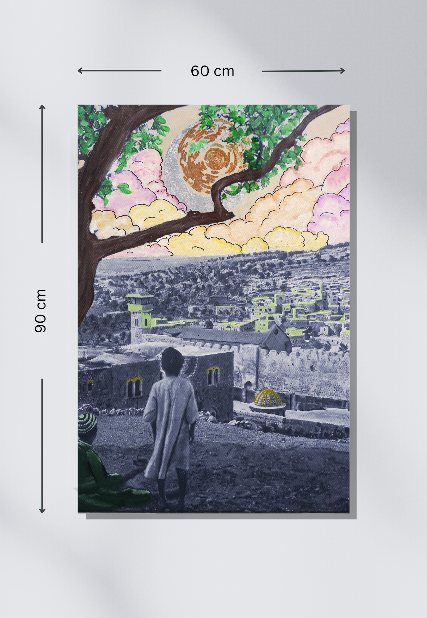 Print - The City Below, The Dream Ahead – Hebron 1929