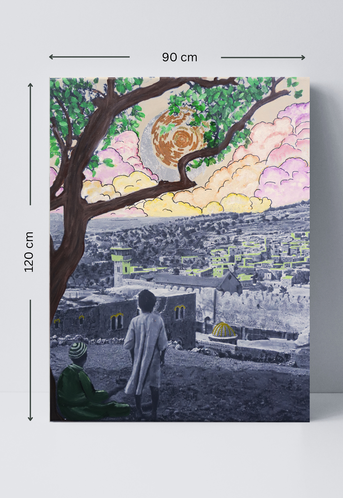 Print - The City Below, The Dream Ahead – Hebron 1929