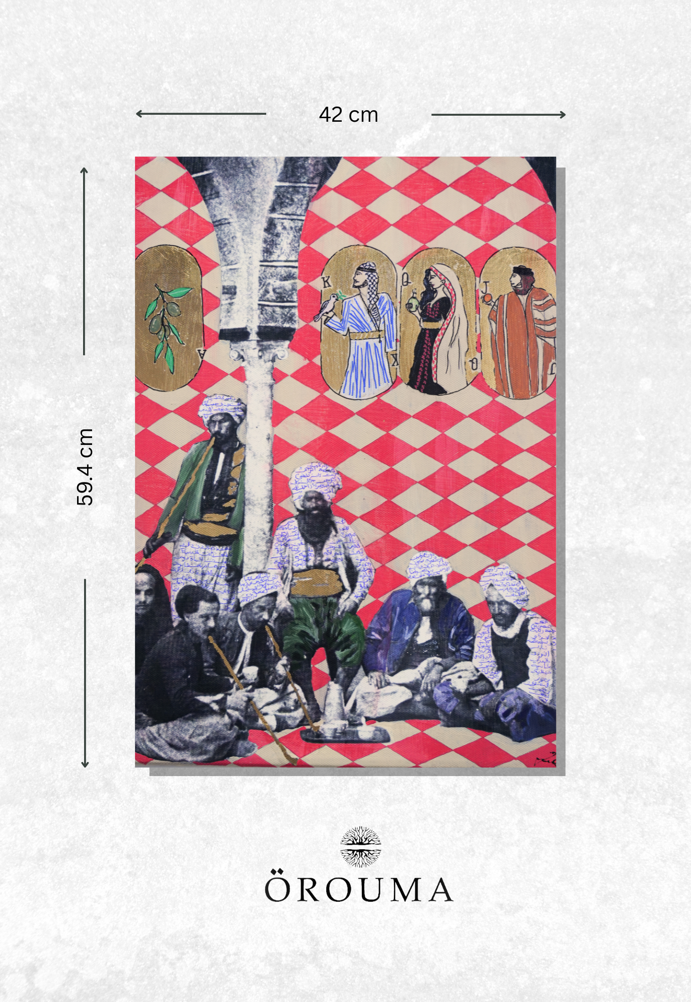 Print - Café Tales of Jerusalem, 1885