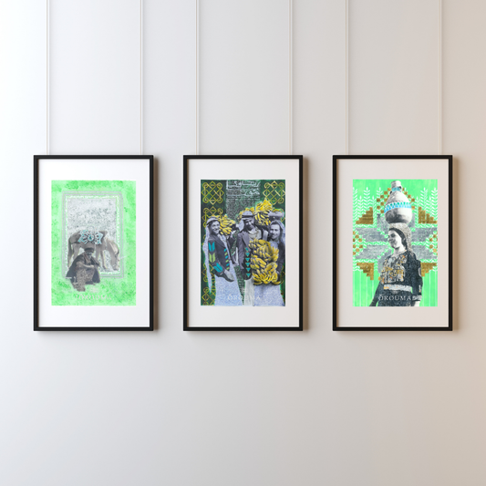 Orouma Green Set of Three