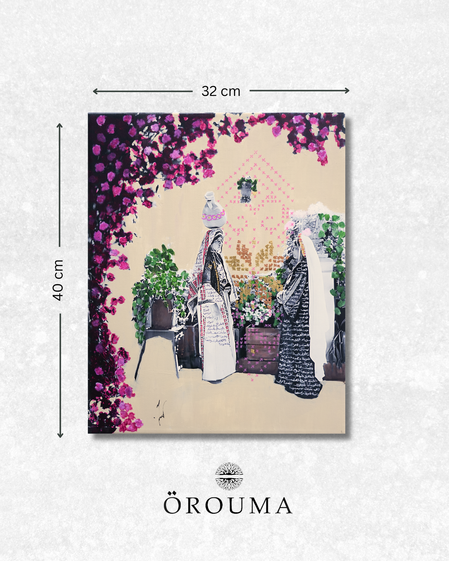 Original - Veils and Violets – Women of Ramallah, 1900s