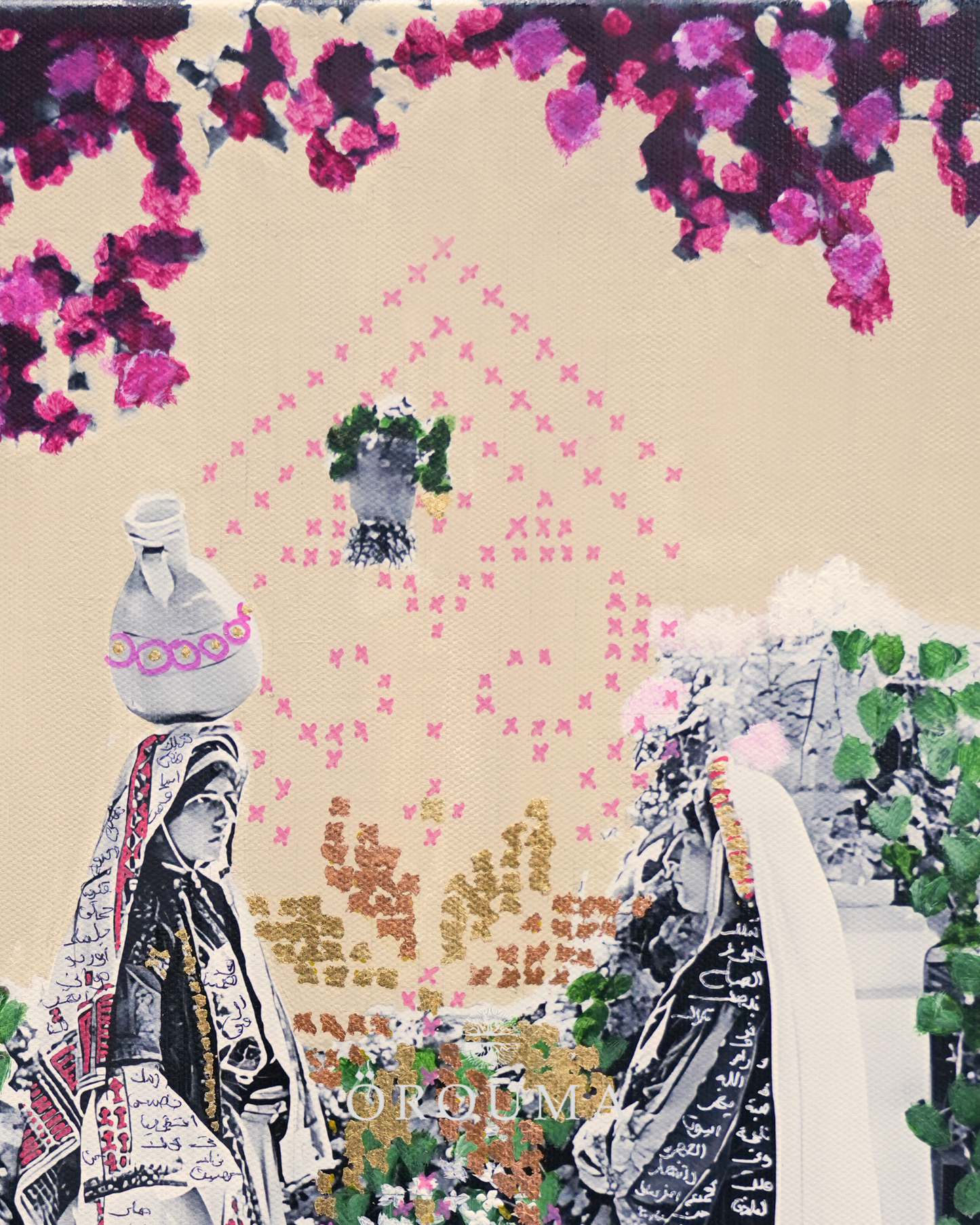 Original - Veils and Violets – Women of Ramallah, 1900s