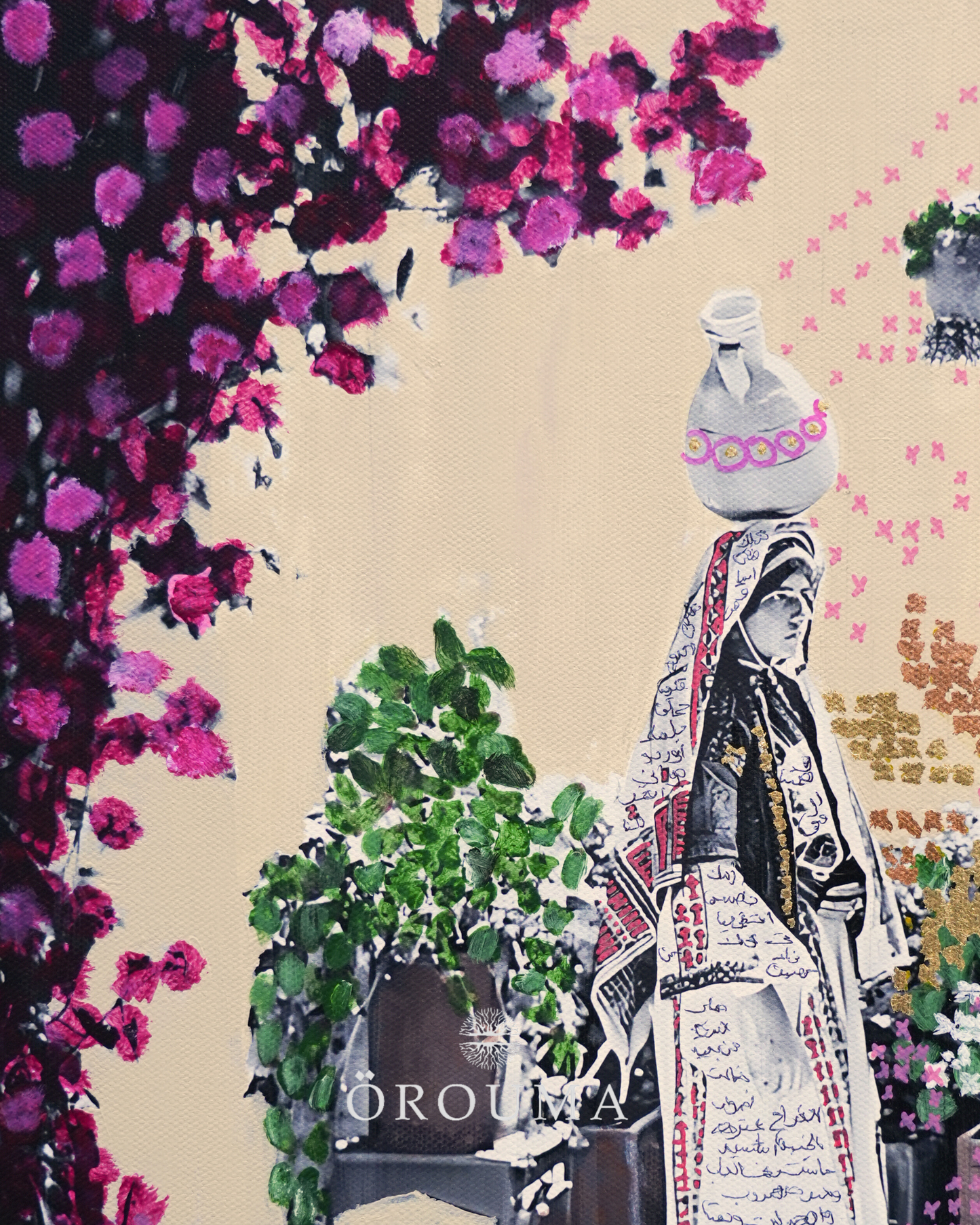 Original - Veils and Violets – Women of Ramallah, 1900s