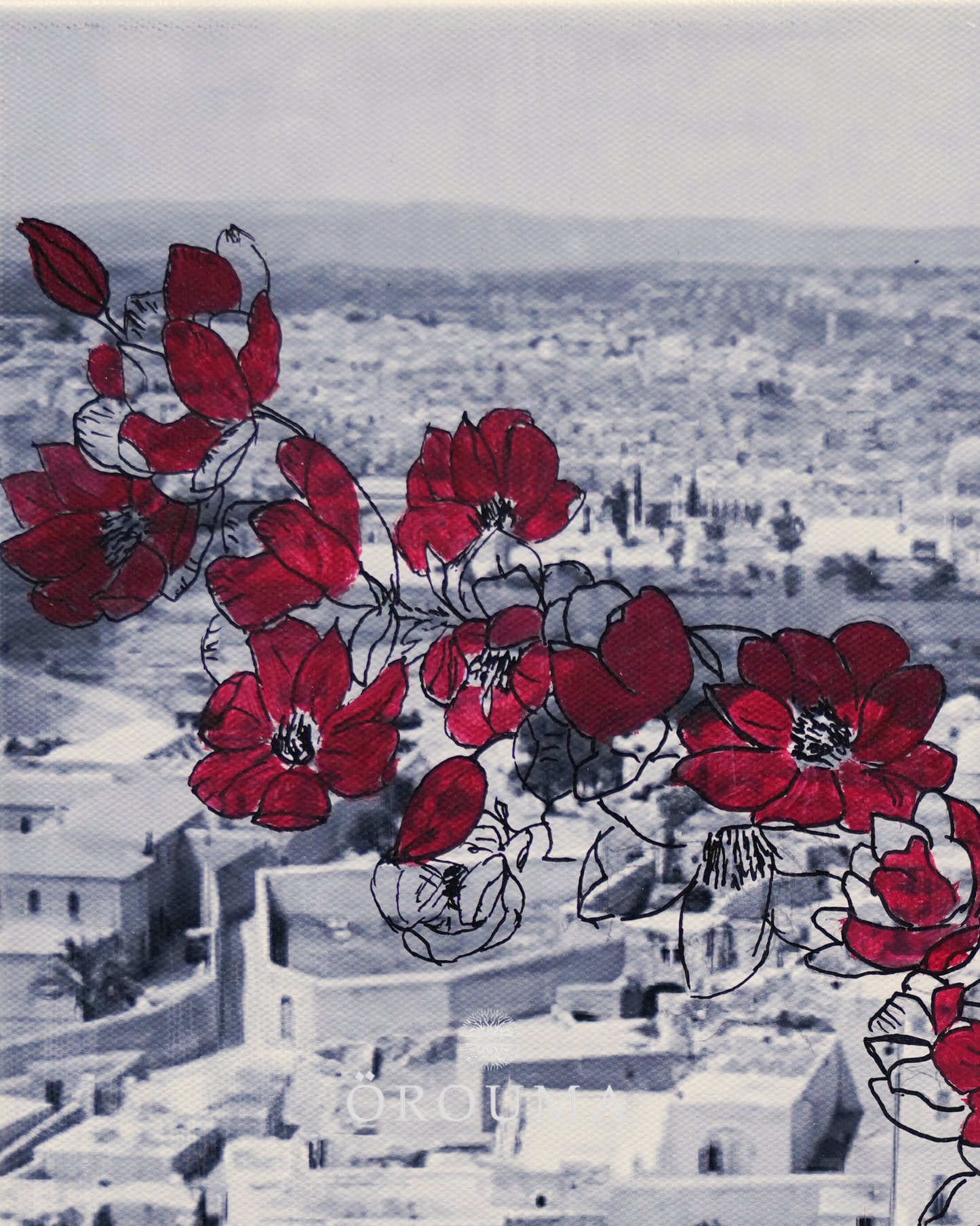 Original - A Gaze from Hai Al Zaytoon – Jerusalem, 1929