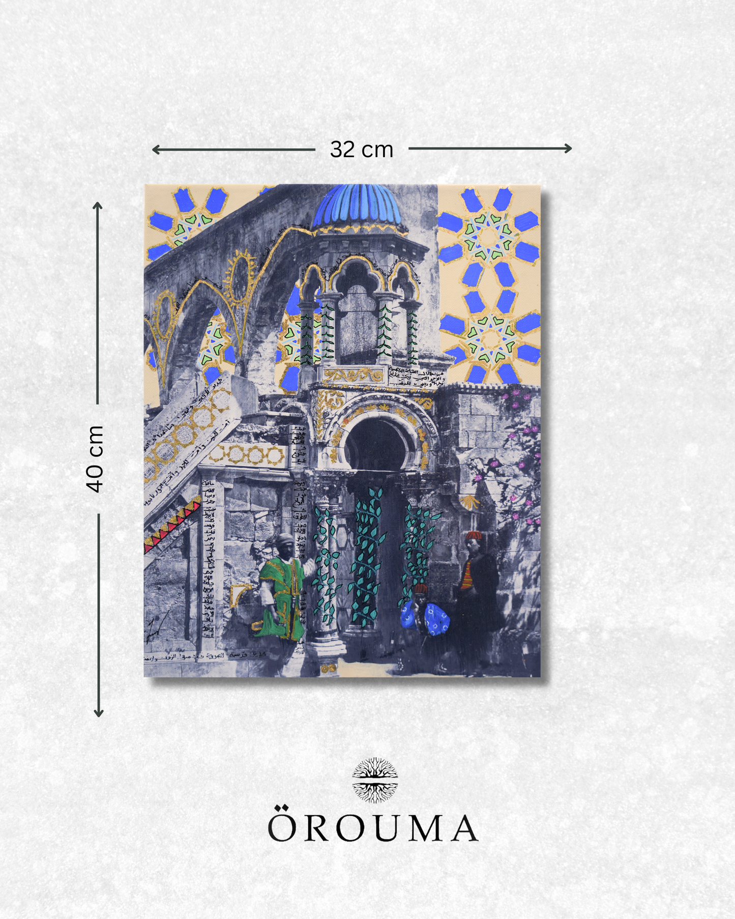 Original - Pillars of Time – Jerusalem’s Sacred Gate, 1862