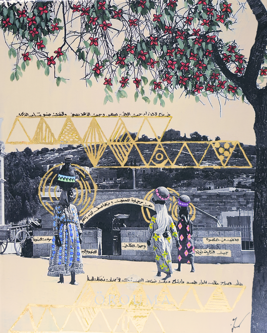 Original - A Walk to Nazareth’s Virgin Spring 1930s