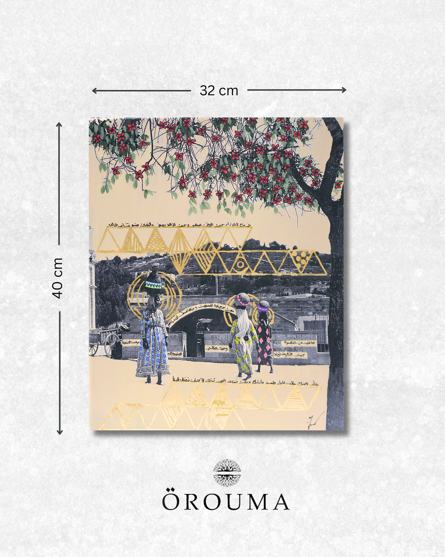 Original - A Walk to Nazareth’s Virgin Spring 1930s