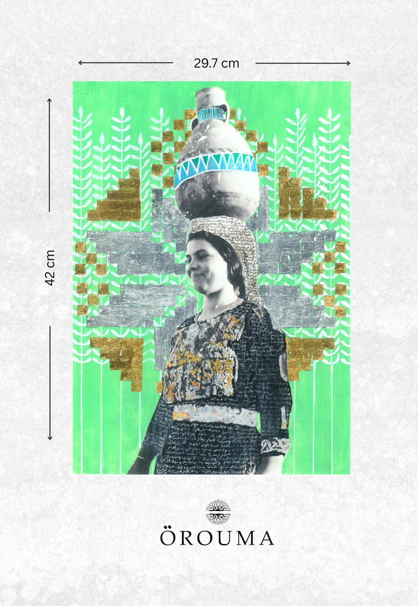 Print - Jericho's Timeless Femininity - 1967